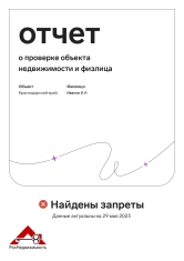 Отчет с запретами 2